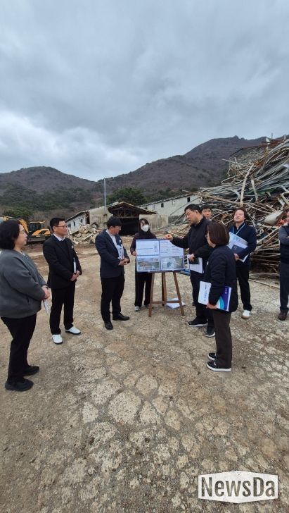 거제시 부시장, 현안사업 현장점검 “철저한 사전준비로 국·도비 확보 총력”