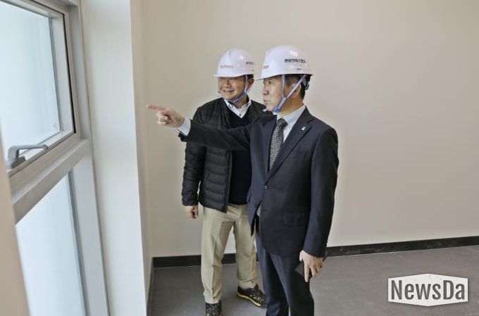 수원시 권선구, 서둔동 신청사 현장 마무리 점검