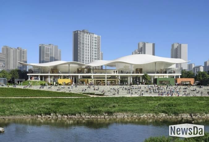 화성시립미술관 국제지명 설계공모 최종 선정작 조감도