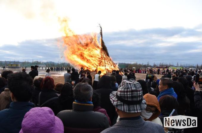사상전통달집놀이2026.3.3 (달집태우기)