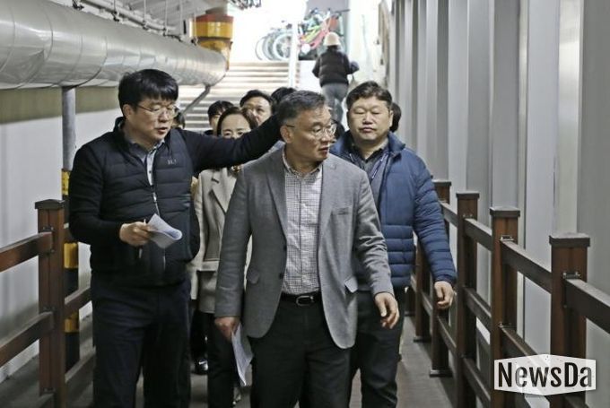 황규돈 수원시 팔달구청장, 주요 현안 지역 현장 방문