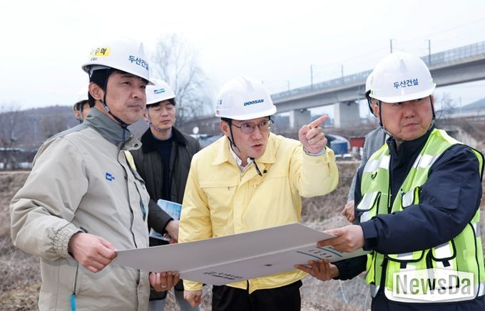 화성특례시, 해빙기 철도 건설 현장 안전 점검 실시