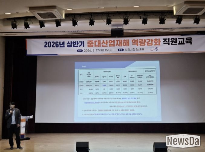 시흥시. 공직자 대상 중대산업재해 역량 강화 교육 실시