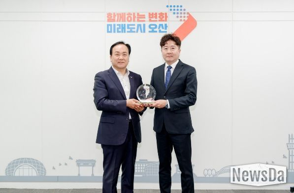 오산시, 호반써밋라포레 입주자대표회의 심재민 회장 ‘1일 명예시장’ 위촉