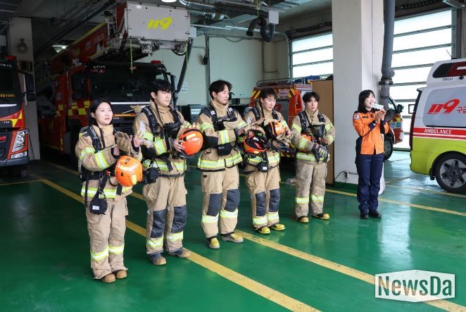가평소방서, 소방홍보 콘텐츠 '나는 소방관이다' 촬영 진행