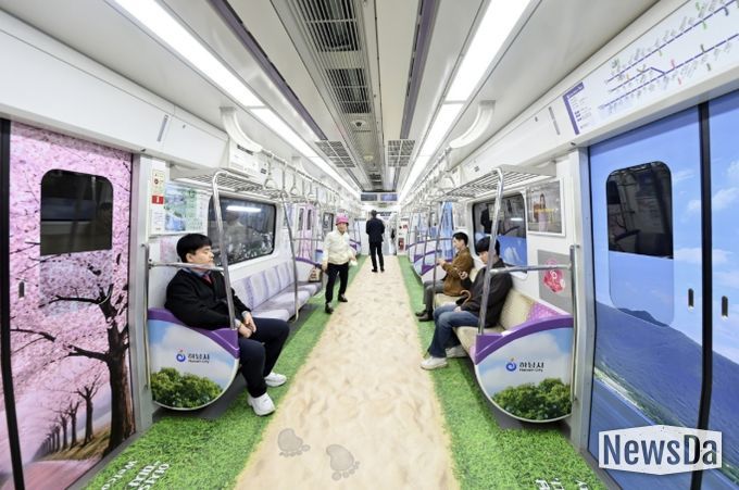 발밑엔 한강모랫길, 머리 위엔 벚꽃비… 일상을 파고든 하남의 봄 ‘눈길’