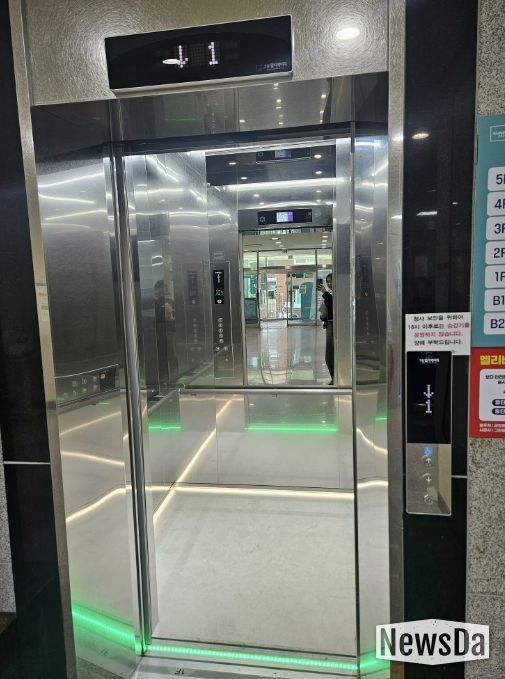 금정동 노후 승강기 교체공사