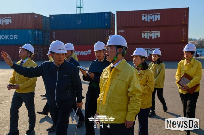 고유가 위기극복을 위한 화물운송물류업계 현장간담회(청와대)