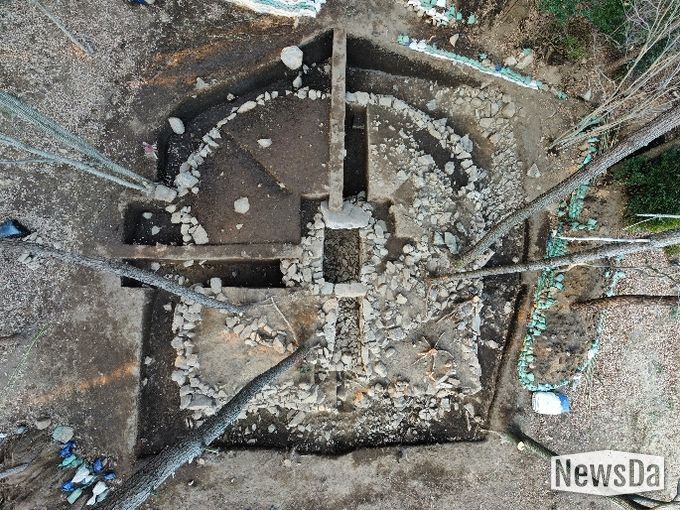 고흥군, 백제시대 고분 3건 전라남도 기념물 지정 (1) - 2024년 발굴조사 당시 고흥군 포두면 봉림리 고분군 4호분