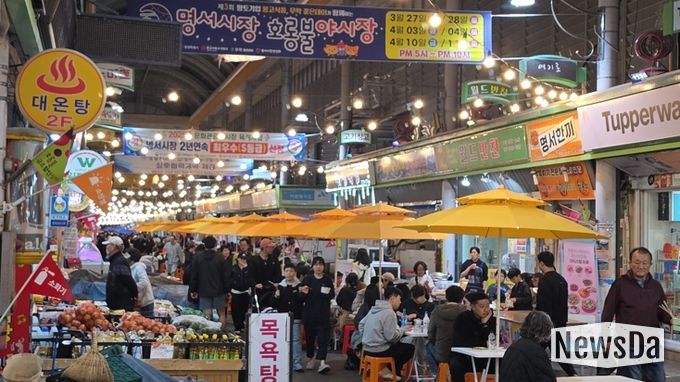 ‘제3회 명서시장 호롱불 야시장’성황리에 마무리